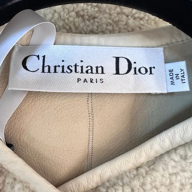 Dior Dior Women's Cream Jacket Size S 0089 Size S / US 4 / IT 40 - 3 Thumbnail
