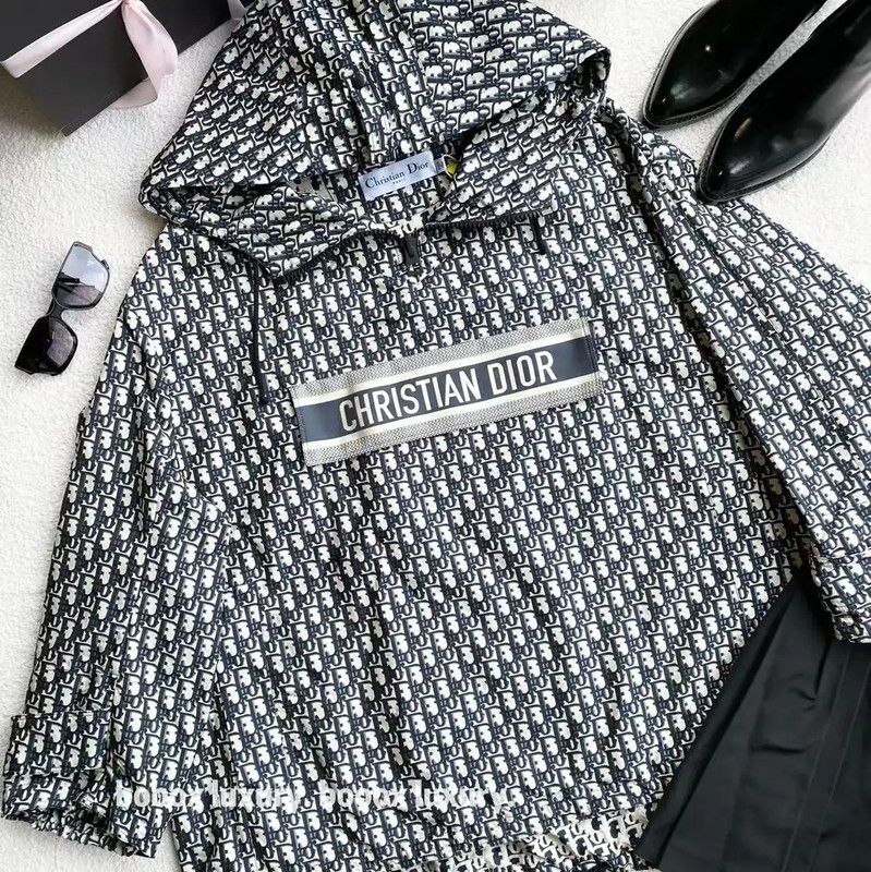 Dior Dior Multi-Color Polyester Women's Jacket 0089 Size S / US 4 / IT 40 - 4 Thumbnail