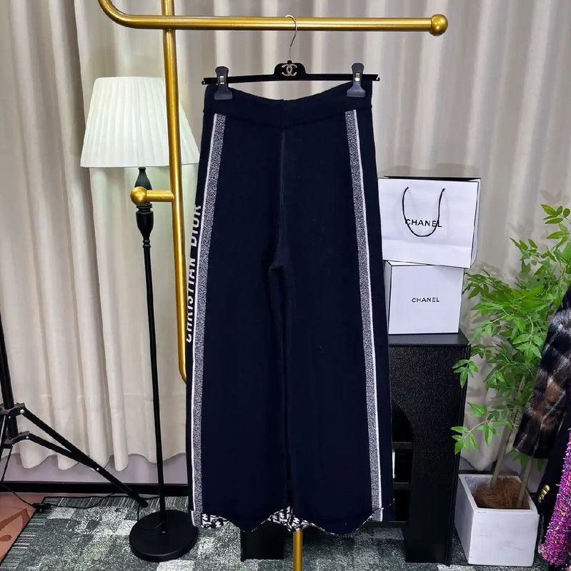Dior Dior Black Casual Pants for Women 0089 Size 23" - 2 Thumbnail