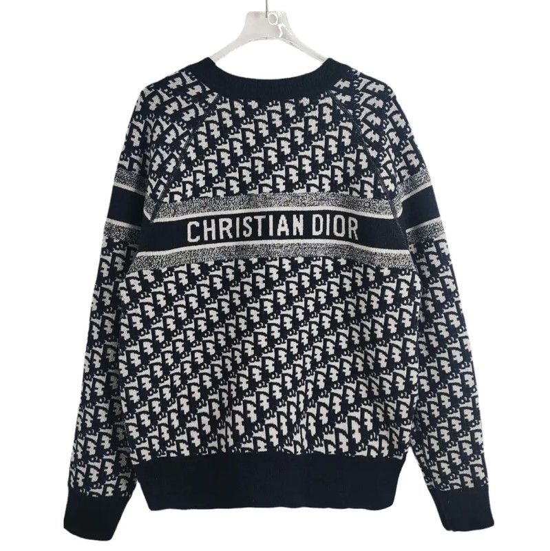 Dior Dior Colorblock Cashmere Blend Pullover Sweater 0089 Size M / US 6-8 / IT 42-44 - 2 Thumbnail