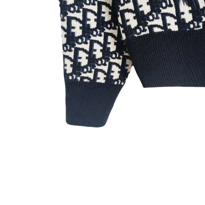 Dior Dior Colorblock Cashmere Blend Pullover Sweater 0089 Size M / US 6-8 / IT 42-44 - 4 Thumbnail