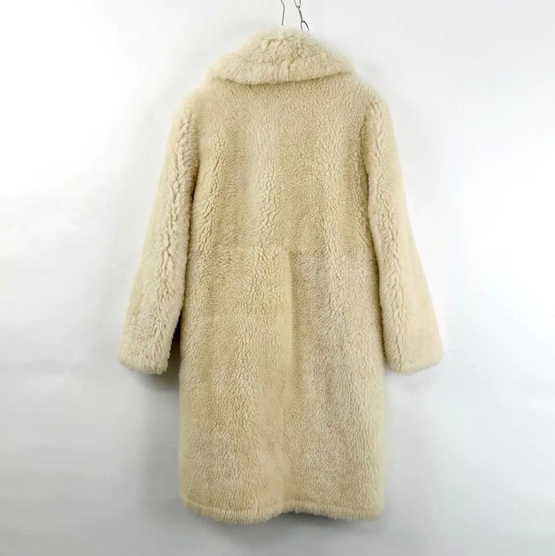 Dior Dior Multicolor Wool Mid-Length Coat for Women 0089 Size M / US 6-8 / IT 42-44 - 3 Thumbnail