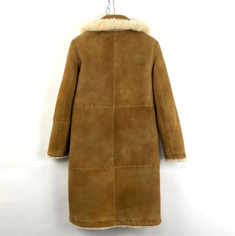 Dior Dior Multicolor Wool Mid-Length Coat for Women 0089 Size M / US 6-8 / IT 42-44 - 2 Thumbnail
