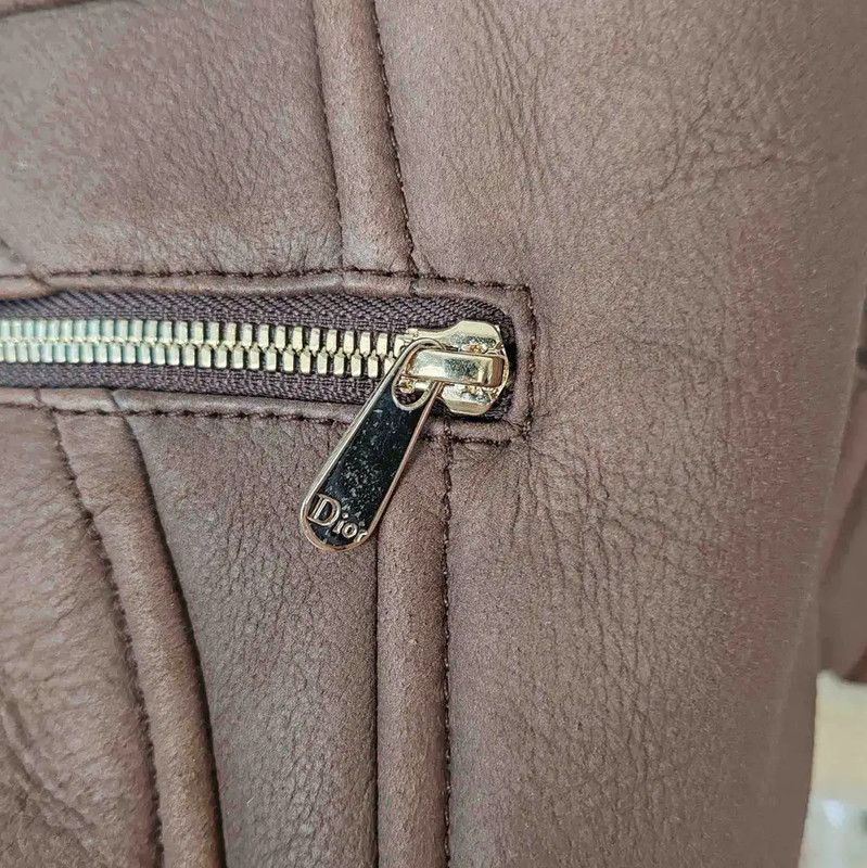 Dior Dior Brown Shearling Women's Jacket 0089 Size M / US 6-8 / IT 42-44 - 6 Thumbnail