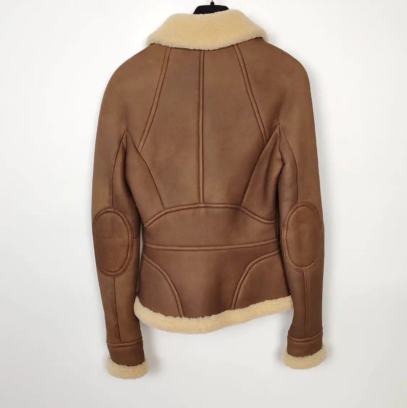 Dior Dior Brown Shearling Women's Jacket 0089 Size M / US 6-8 / IT 42-44 - 2 Thumbnail