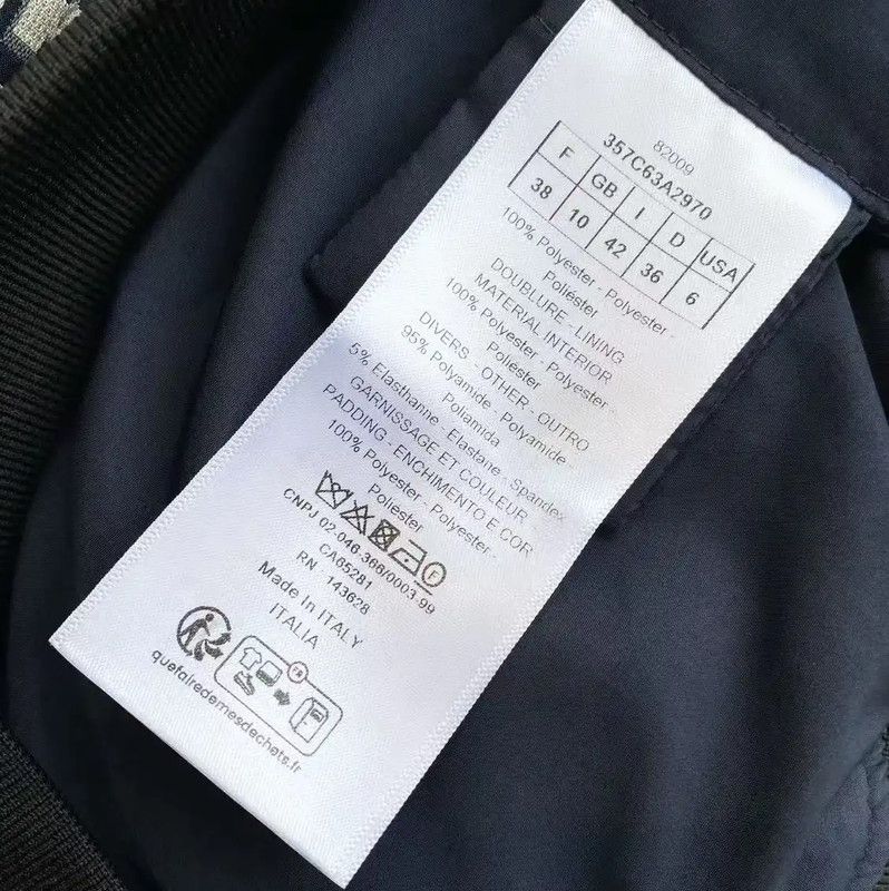 Dior Dior Women's Multi-Colored Polyester Jacket 0089 Size ONE SIZE - 5 Thumbnail