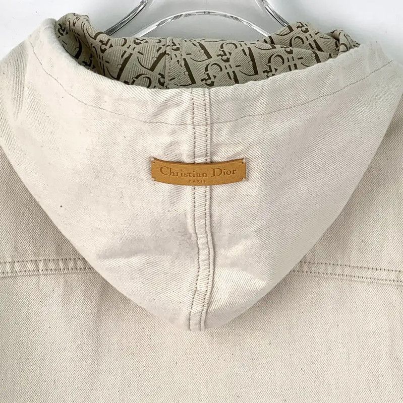 Dior Dior Women's Cream Hooded Jacket 0089 Size S / US 4 / IT 40 - 5 Thumbnail