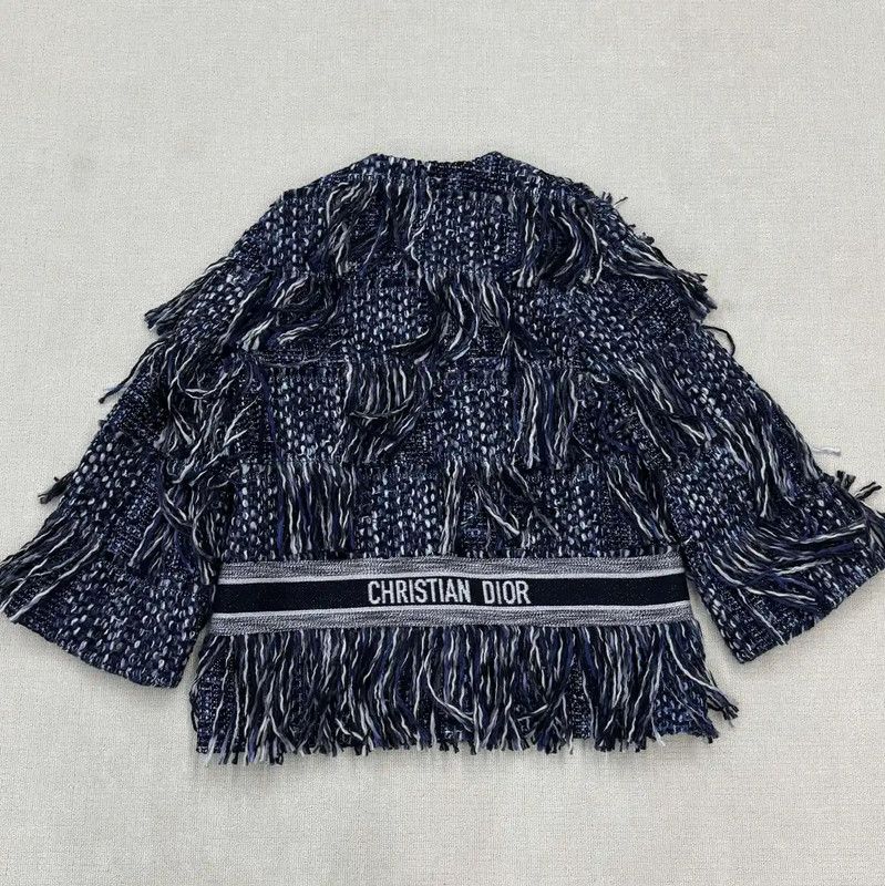 Dior Dior Color-Blocked Wool Knit Sweater for Women 0089 Size M / US 6-8 / IT 42-44 - 4 Thumbnail