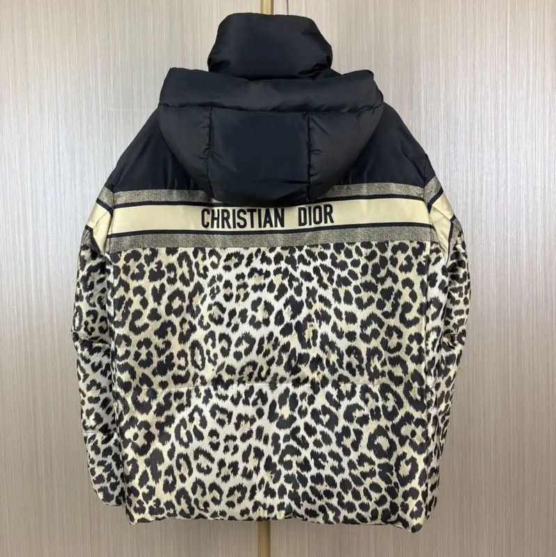 Dior Dior Colorful Polyester Women's Puffer Jacket 0089 Size XS / US 0-2 / IT 36-38 - 2 Thumbnail