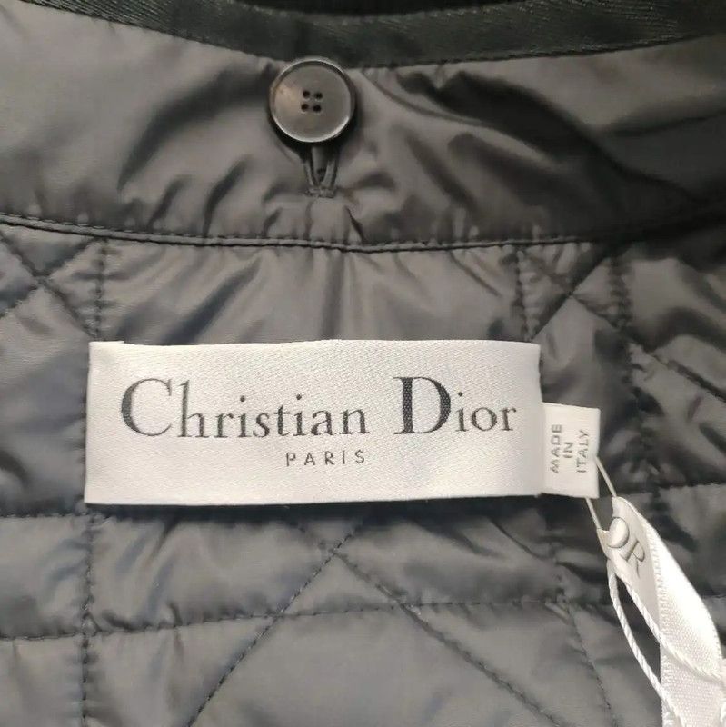 Dior Dior Black Polyester Women's Jacket 0089 Size M / US 6-8 / IT 42-44 - 3 Thumbnail
