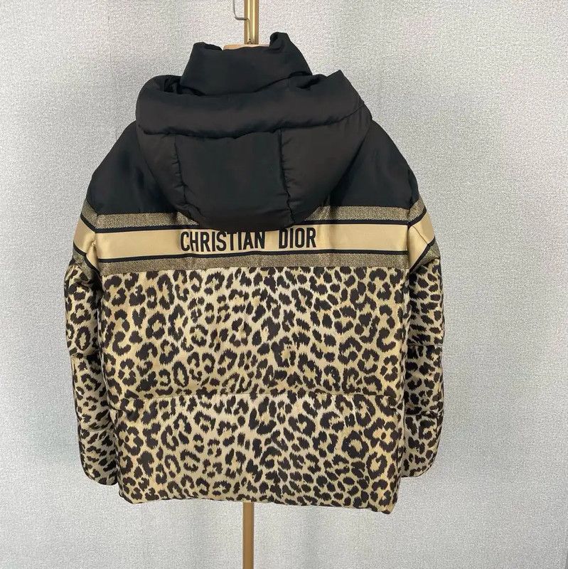 Dior Dior Multicolor Animal Print Down Jacket 0089 Size XS / US 0-2 / IT 36-38 - 2 Thumbnail