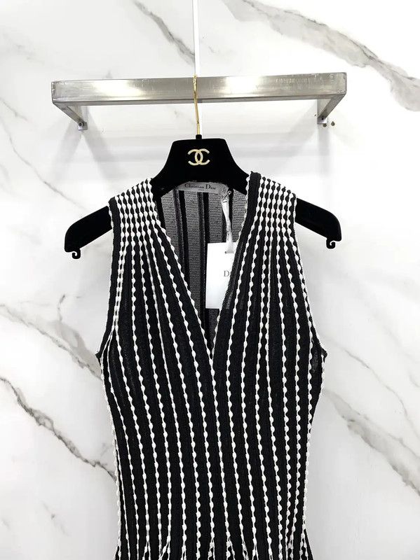 Dior Dior Black Silk Blend Dress 0089 Size M / US 6-8 / IT 42-44 - 5 Thumbnail