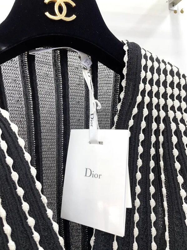 Dior Dior Black Silk Blend Dress 0089 Size M / US 6-8 / IT 42-44 - 4 Thumbnail