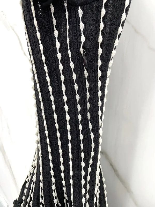 Dior Dior Black Silk Blend Dress 0089 Size M / US 6-8 / IT 42-44 - 9 Thumbnail