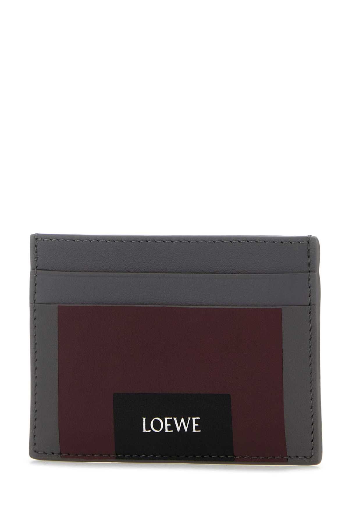 Loewe Multicolor Nappa Leather Loewe X Josef And Anni Albers Card Holder Size ONE SIZE - 2 Thumbnail