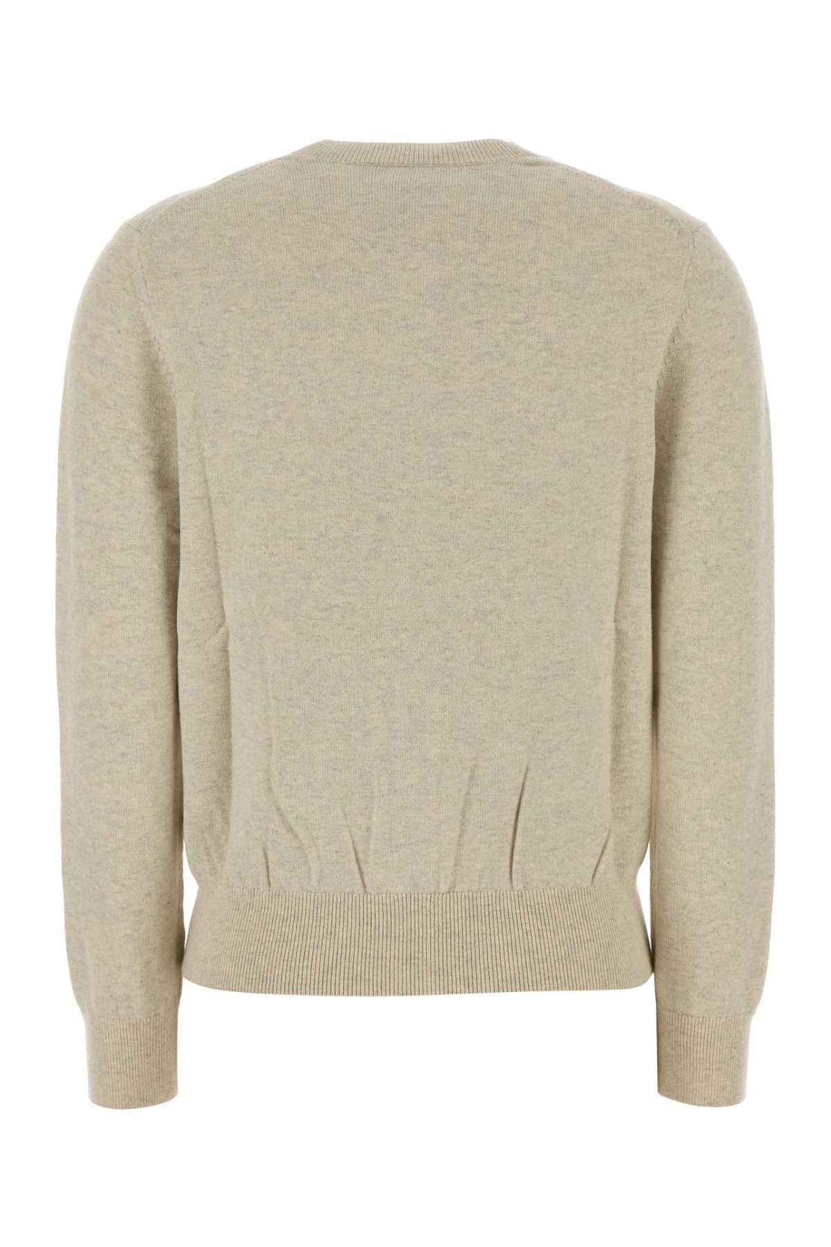 Isabel Marant Etoile Melange Cream Cotton Blend Mona Cardigan Size XS / US 0-2 / IT 36-38 - 2 Thumbnail