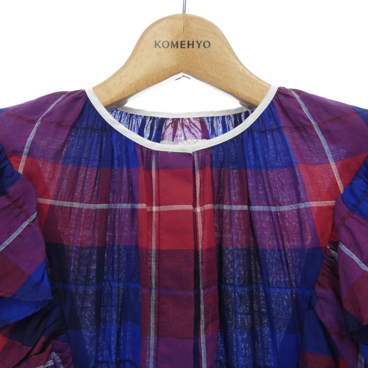 Other Other T-mat Check Top Cotton Tops DUTY FREE for USA Size ONE SIZE - 5 Thumbnail