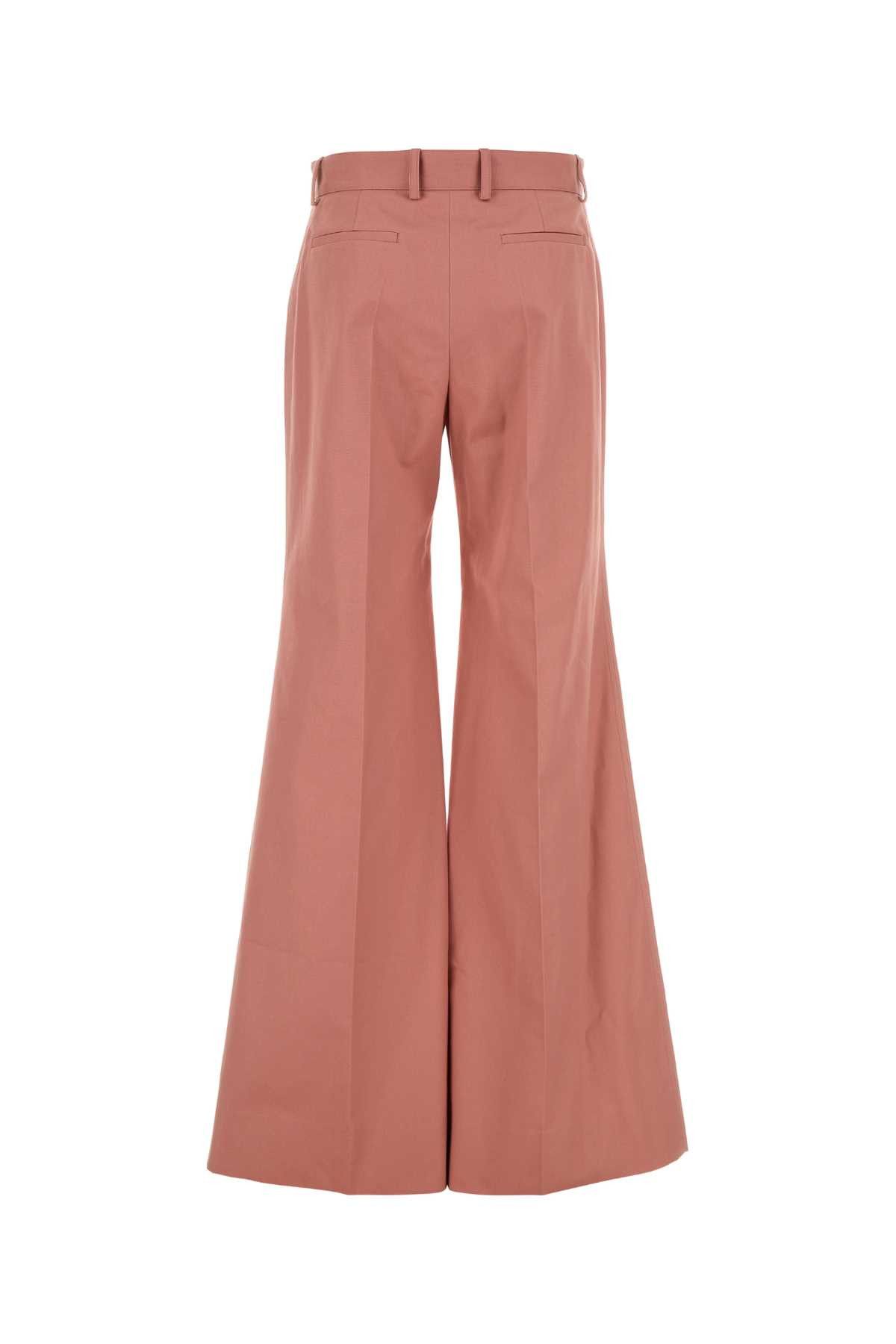 Chloe Dark Pink Cotton Palazzo Pant Size 30" / US 8 / IT 44 - 2 Thumbnail
