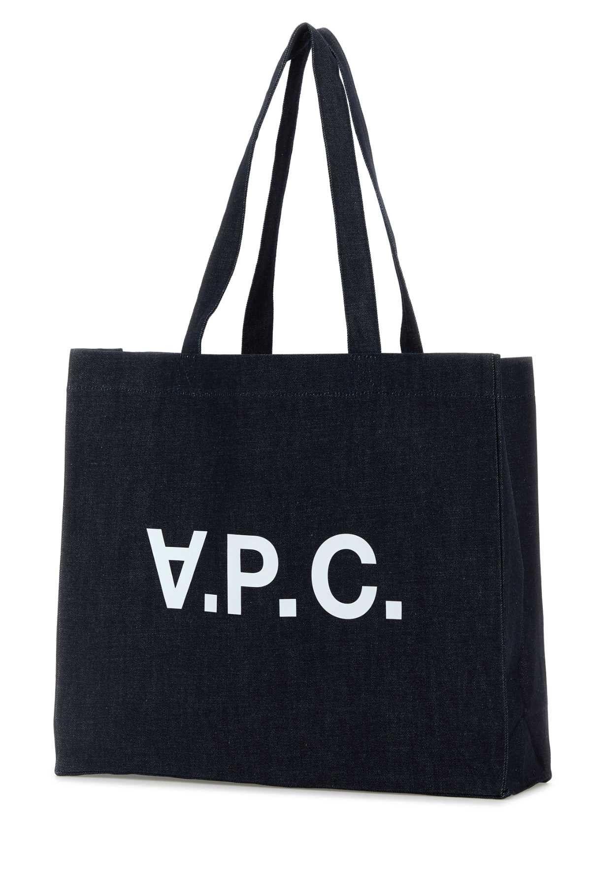 A.P.C. Denim Daniela Shopping Bag Size ONE SIZE - 2 Thumbnail