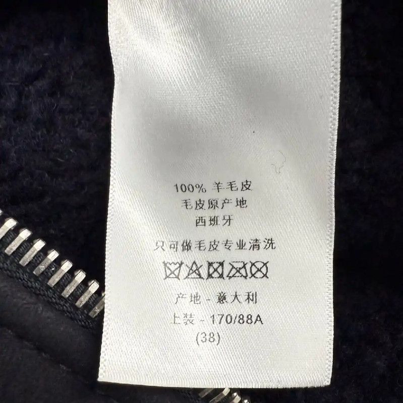 Dior Dior Black Shearling Women's Jacket 0089 Size M / US 6-8 / IT 42-44 - 5 Thumbnail