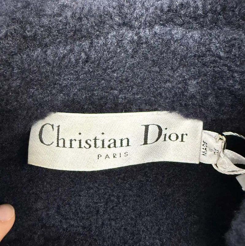 Dior Dior Black Shearling Women's Jacket 0089 Size M / US 6-8 / IT 42-44 - 3 Thumbnail
