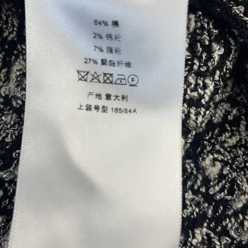 Dior Dior Black Cotton Women's Jacket 0089 Size XS / US 0-2 / IT 36-38 - 5 Thumbnail
