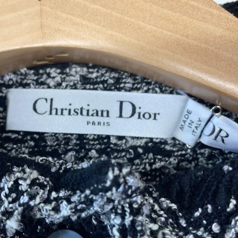 Dior Dior Black Cotton Women's Jacket 0089 Size XS / US 0-2 / IT 36-38 - 3 Thumbnail