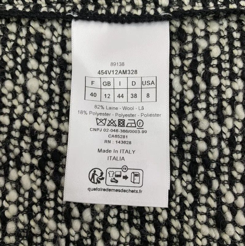 Dior Dior Color-Block Wool Women's Jacket 0089 Size M / US 6-8 / IT 42-44 - 8 Thumbnail