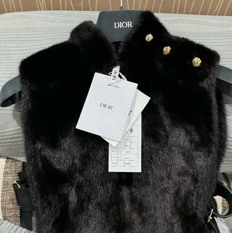 Dior Dior Black Mink Fur Women's Jacket Size S 0089 Size S / US 4 / IT 40 - 3 Thumbnail
