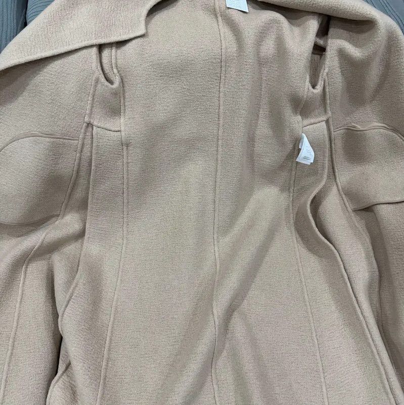 Dior Dior Women's Khaki Alpaca Wool Coat 0089 Size S / US 4 / IT 40 - 8 Thumbnail