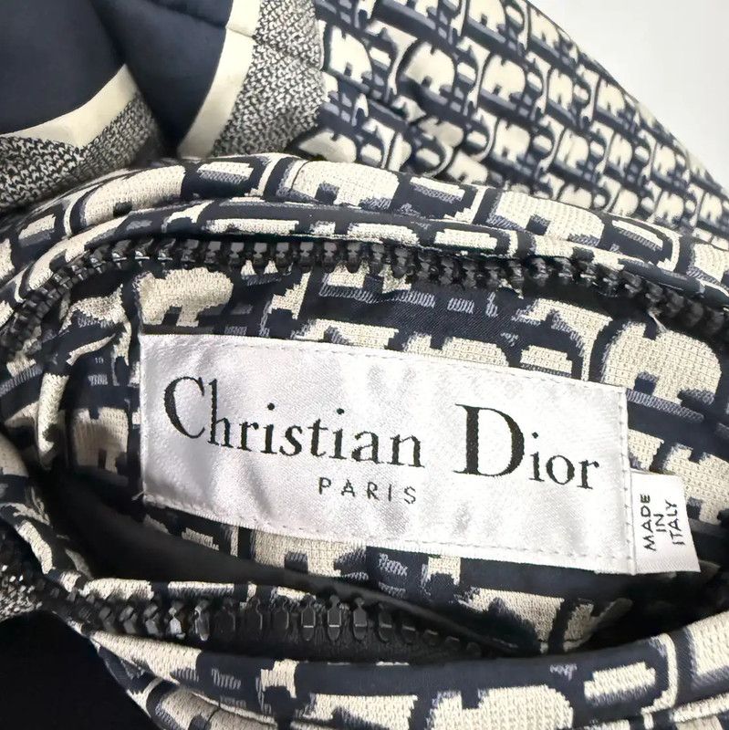 Dior Dior Colorblocked Cotton Puffer Jacket for Women 0089 Size XS / US 0-2 / IT 36-38 - 7 Thumbnail
