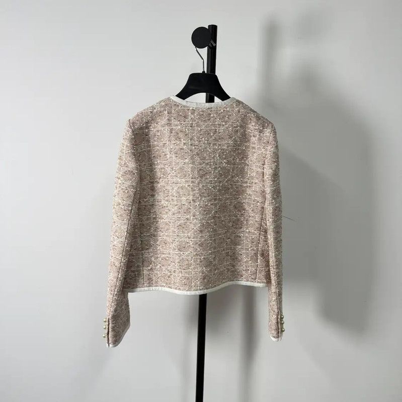 Dior Dior Color-Block Cotton Women's Cardigan 0089 Size M / US 6-8 / IT 42-44 - 2 Thumbnail