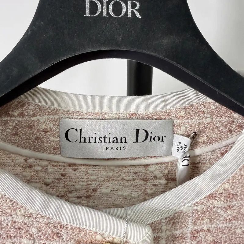 Dior Dior Color-Block Cotton Women's Cardigan 0089 Size M / US 6-8 / IT 42-44 - 7 Thumbnail