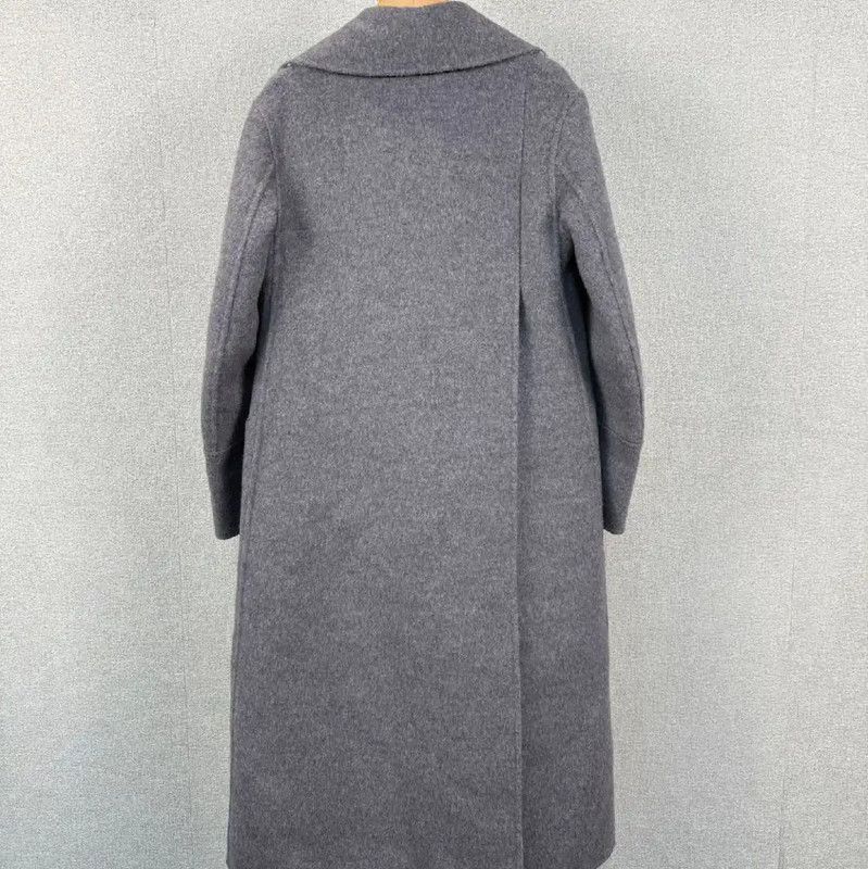 Dior Dior Winter Gray Wool Long Coat 0089 Size M / US 6-8 / IT 42-44 - 2 Thumbnail