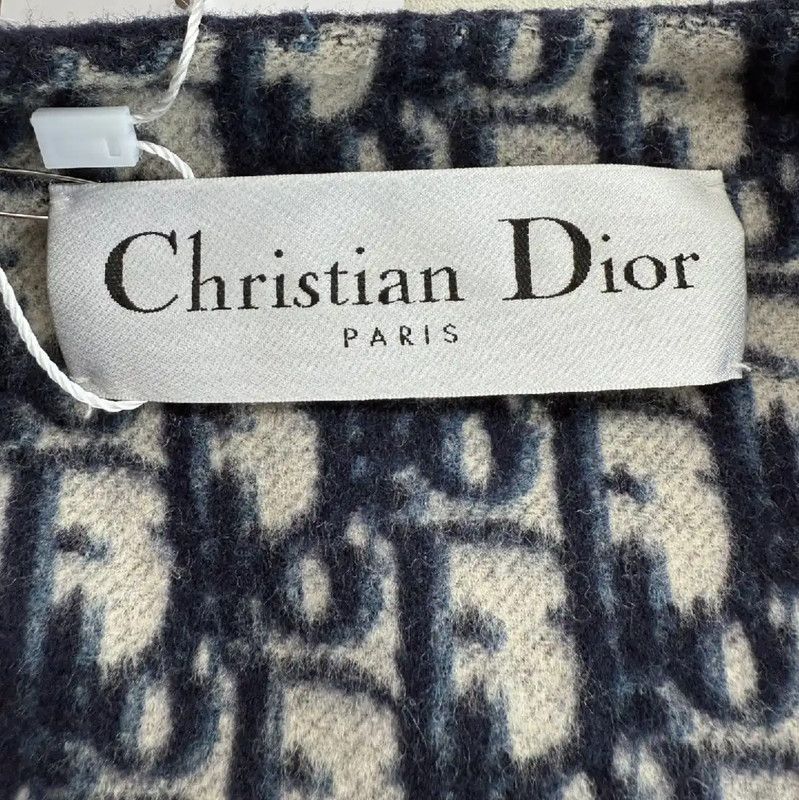 Dior Dior Wool Women's Coat in Navy Blue 0089 Size XS / US 0-2 / IT 36-38 - 7 Thumbnail
