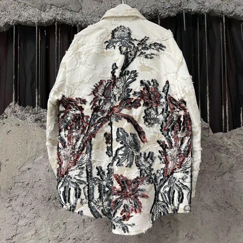 Dior Dior Floral Embroidered Women's Spring Jacket 0089 Size ONE SIZE - 2 Thumbnail