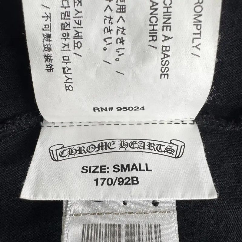 Chrome Hearts Chrome Hearts Black Cotton T-Shirt for Women 0089 Size S / US 4 / IT 40 - 4 Thumbnail
