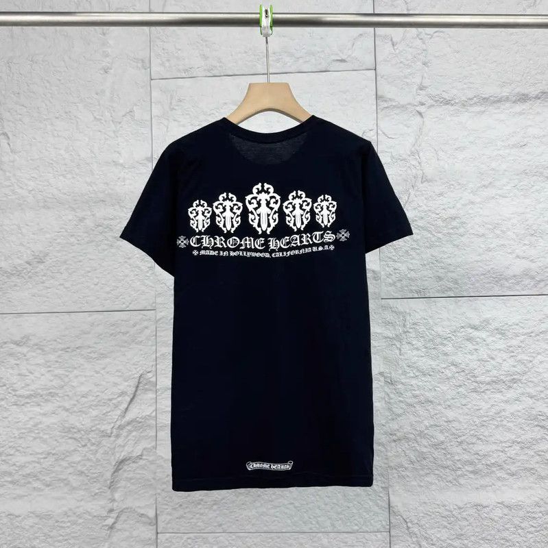 Chrome Hearts Chrome Hearts Black Cotton T-Shirt for Women 0089 Size S / US 4 / IT 40 - 2 Thumbnail