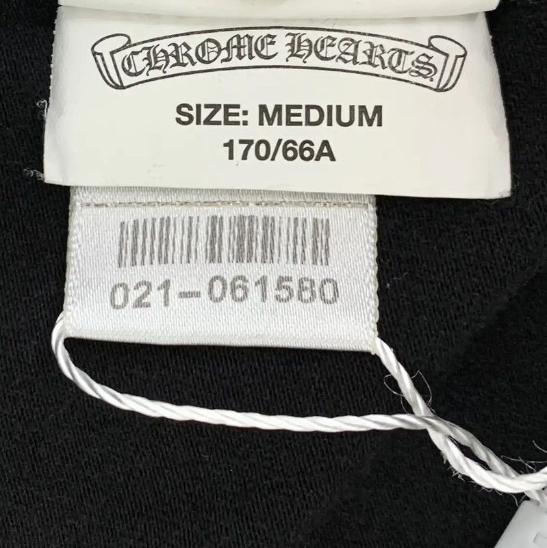 Chrome Hearts Chrome Hearts Black Cotton Women's Casual Pants 0089 Size 28" / US 6 / IT 42 - 8 Thumbnail