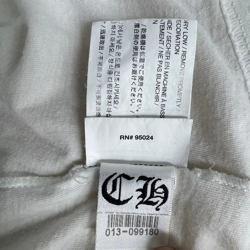 Chrome Hearts Chrome Hearts White Cotton T-Shirt for Women 0089 Size S / US 4 / IT 40 - 4 Thumbnail