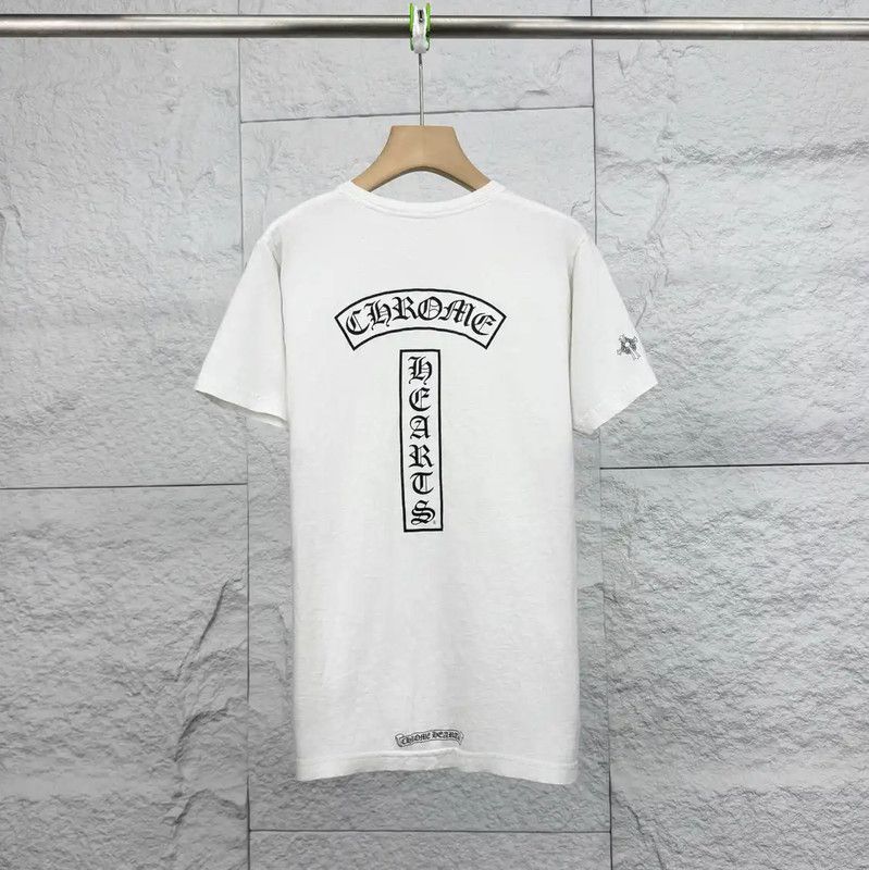 Chrome Hearts Chrome Hearts White Cotton T-Shirt for Women 0089 Size S / US 4 / IT 40 - 2 Thumbnail