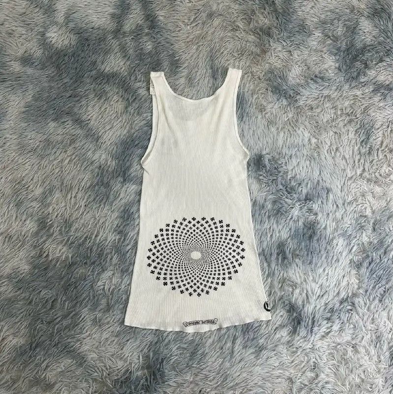 Chrome Hearts Chrome Hearts White Cotton Women's Dress 0089 Size M / US 6-8 / IT 42-44 - 2 Thumbnail