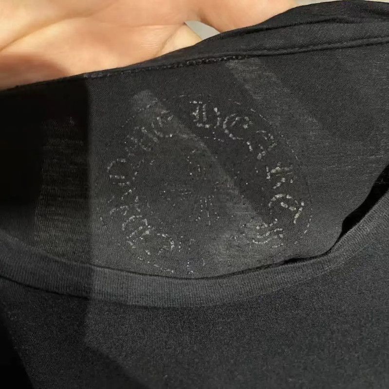 Chrome Hearts Chrome Hearts Women's Black Cotton T-Shirt 0089 Size XS / US 0-2 / IT 36-38 - 4 Thumbnail