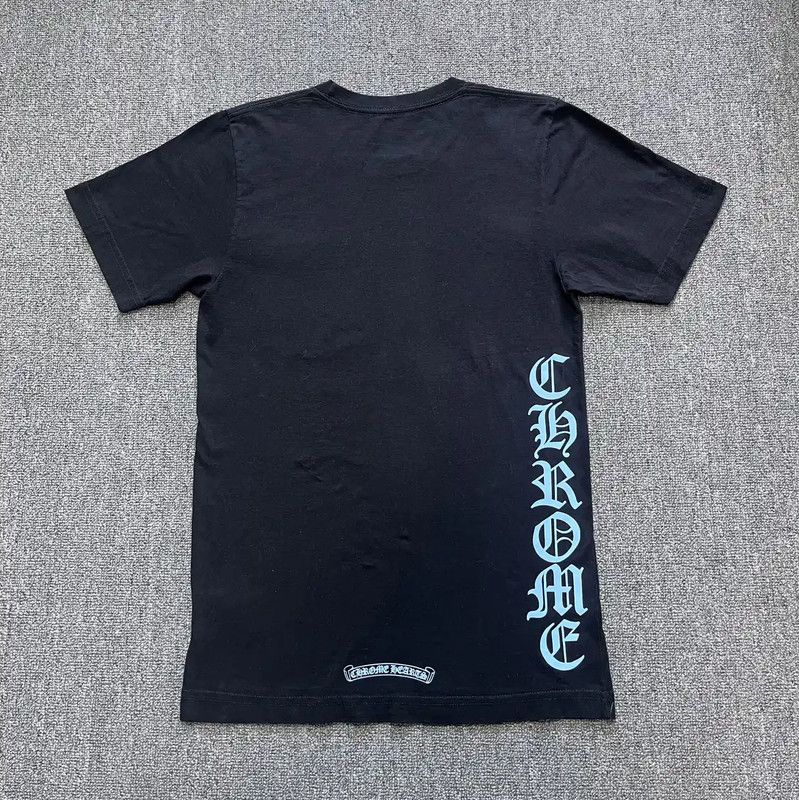 Chrome Hearts Chrome Hearts Black Short Sleeve T-Shirt 0089 Size S / US 4 / IT 40 - 2 Thumbnail