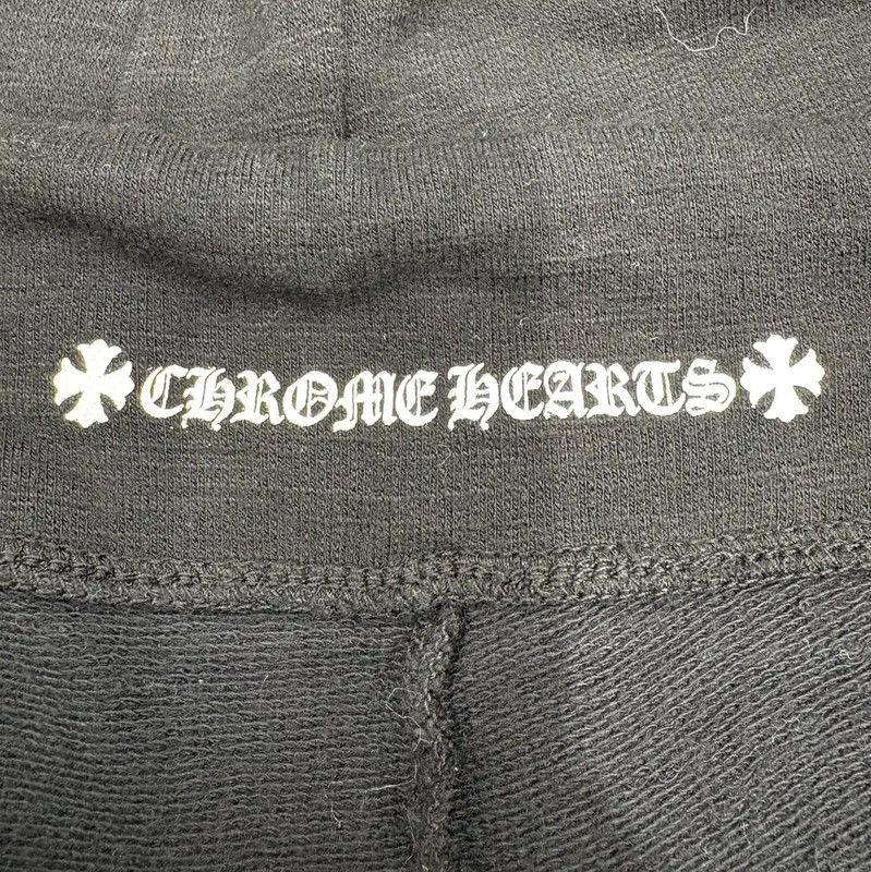Chrome Hearts Chrome Hearts Black Cotton Casual Pants 0089 Size 23" - 7 Thumbnail