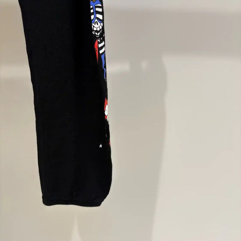 Chrome Hearts Chrome Hearts Black Cotton Casual Pants 0089 Size 23" - 4 Thumbnail