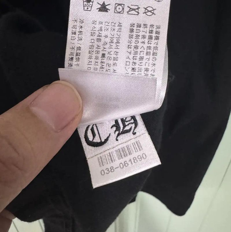 Chrome Hearts Chrome Hearts Black Cotton Women's T-shirt 0089 Size XS / US 0-2 / IT 36-38 - 6 Thumbnail
