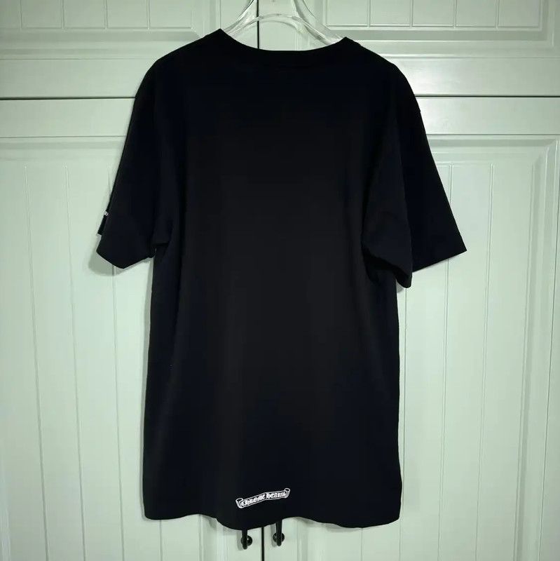 Chrome Hearts Chrome Hearts Black Cotton Women's T-shirt 0089 Size XS / US 0-2 / IT 36-38 - 2 Thumbnail