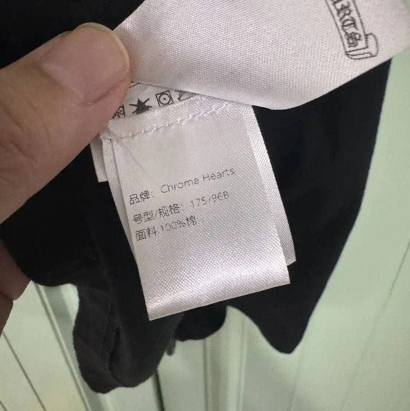 Chrome Hearts Chrome Hearts Black Cotton Women's T-shirt 0089 Size XS / US 0-2 / IT 36-38 - 5 Thumbnail