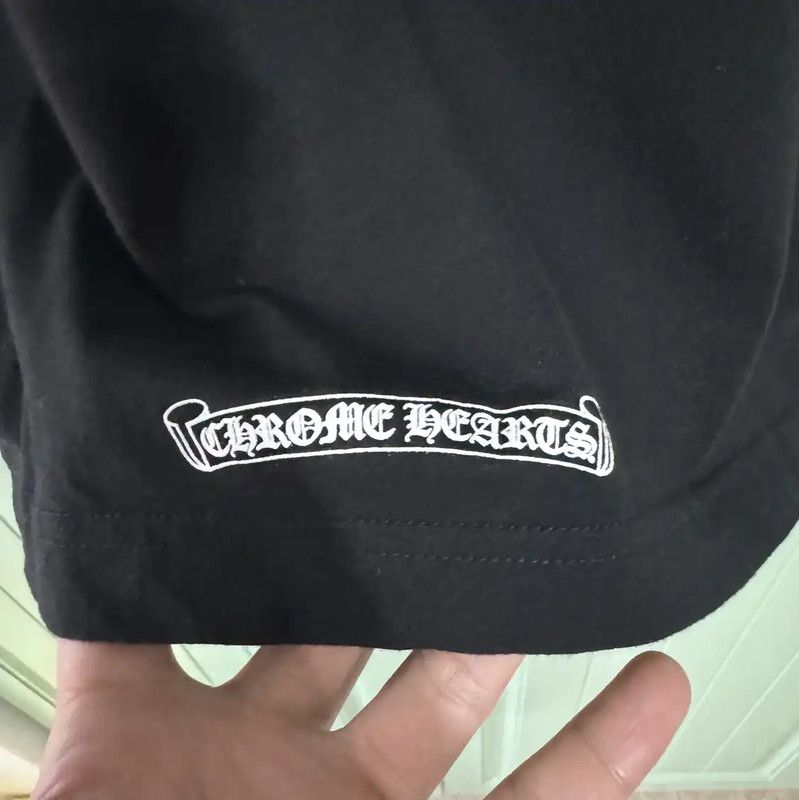 Chrome Hearts Chrome Hearts Black Cotton Women's T-shirt 0089 Size XS / US 0-2 / IT 36-38 - 10 Thumbnail